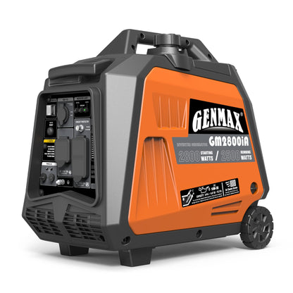 GENMAX Generator，EPA Compliant, Eco-Mode Feature, Ultra Lightweight for Backup Home Use & Camping
