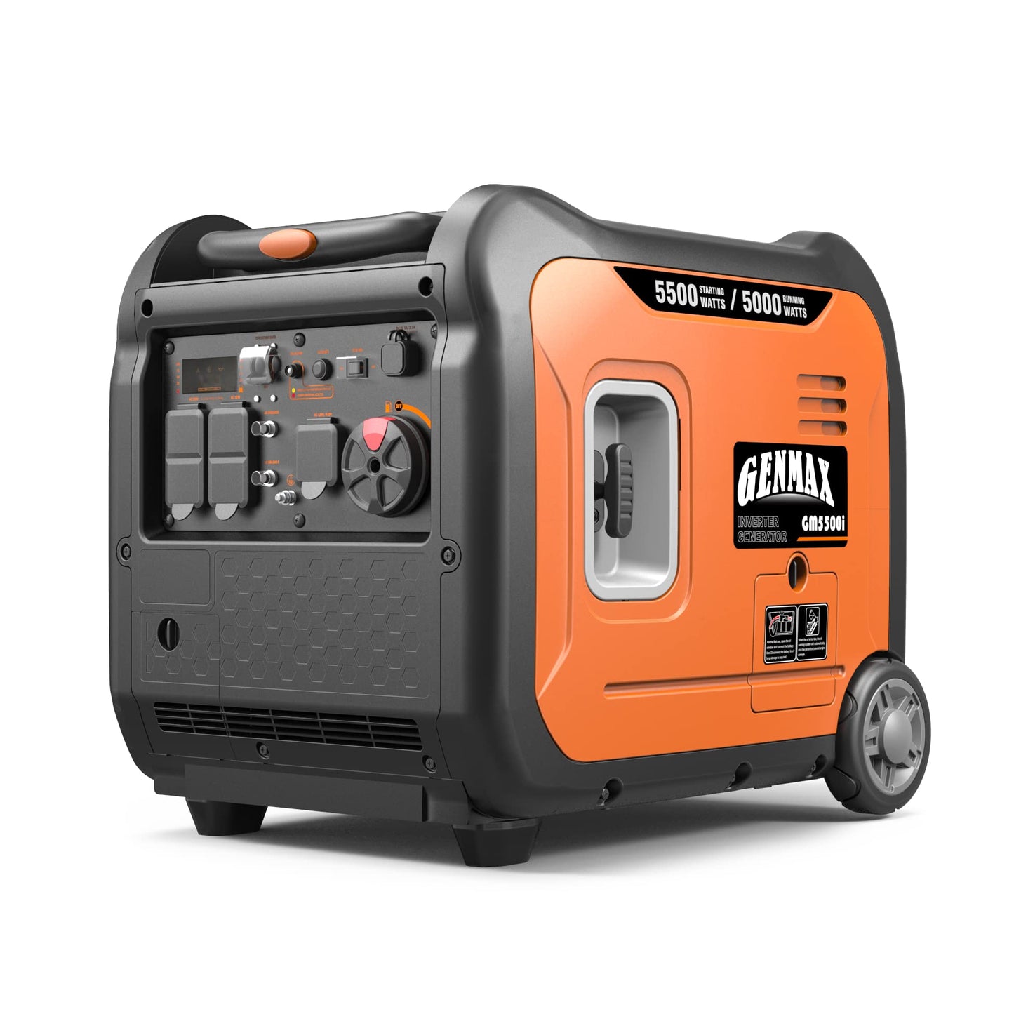 GENMAX Generator，EPA Compliant, Eco-Mode Feature, Ultra Lightweight for Backup Home Use & Camping