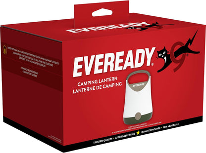 Eveready LED Camping Lantern X-250, 2-Pack, Water-Resistant, 100-Hour Runtime