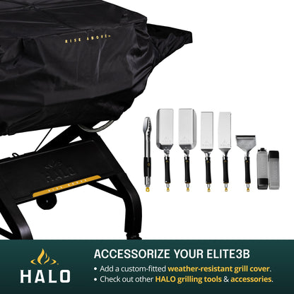 HALO Elite4B Outdoor Griddle, 4-Burner, 720 sq. in. Wind-Resistant Propane Cooking Surface