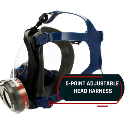 Parcil Distribution Full-Face Respirator and Filter Options