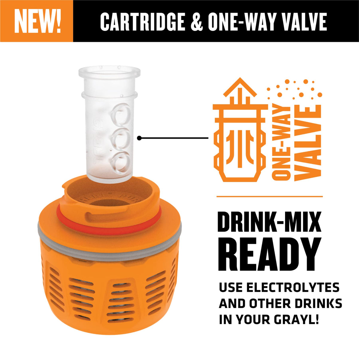 GRAYL GeoPress 24 oz Water Purifier Bottle