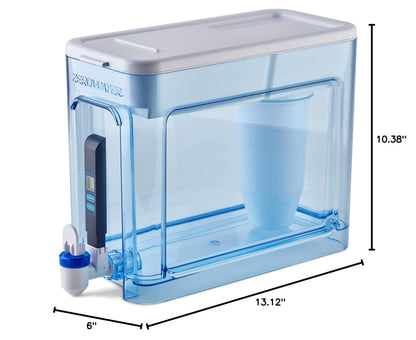 ZeroWater 10-Cup Pitcher Water Filter Removes PFOA/PFAS