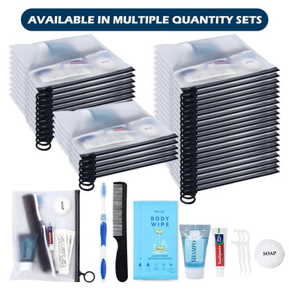 Individually Packed Travel Hygiene Kits, 5, 60 or 100 Count