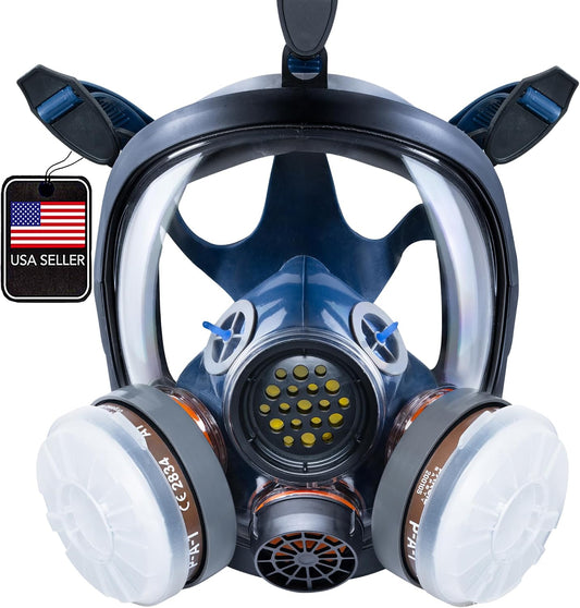 Parcil Distribution Full-Face Respirator and Filter Options