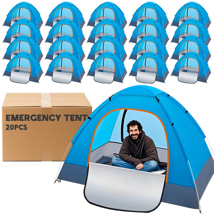 Bulk Pop-Up Camping Tents, 5, 10 or 15 Pack