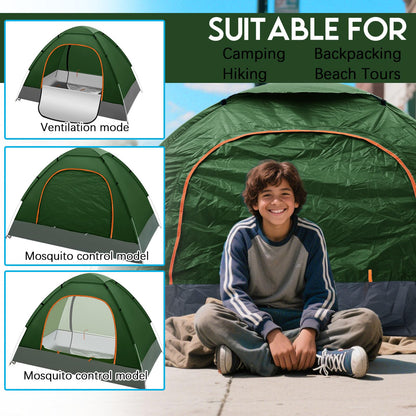 Bulk Pop-Up Camping Tents, 5, 10 or 15 Pack