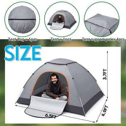 Bulk Pop-Up Camping Tents, 5, 10 or 15 Pack