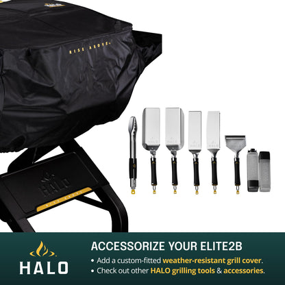 HALO Elite4B Outdoor Griddle, 4-Burner, 720 sq. in. Wind-Resistant Propane Cooking Surface