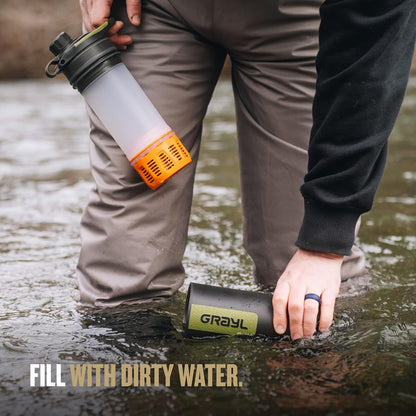 GRAYL GeoPress 24 oz Water Purifier Bottle