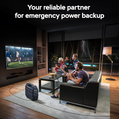 BLAVOR 1600W Solar Generator, 1024Wh Power Station with Built-In 40W Panel