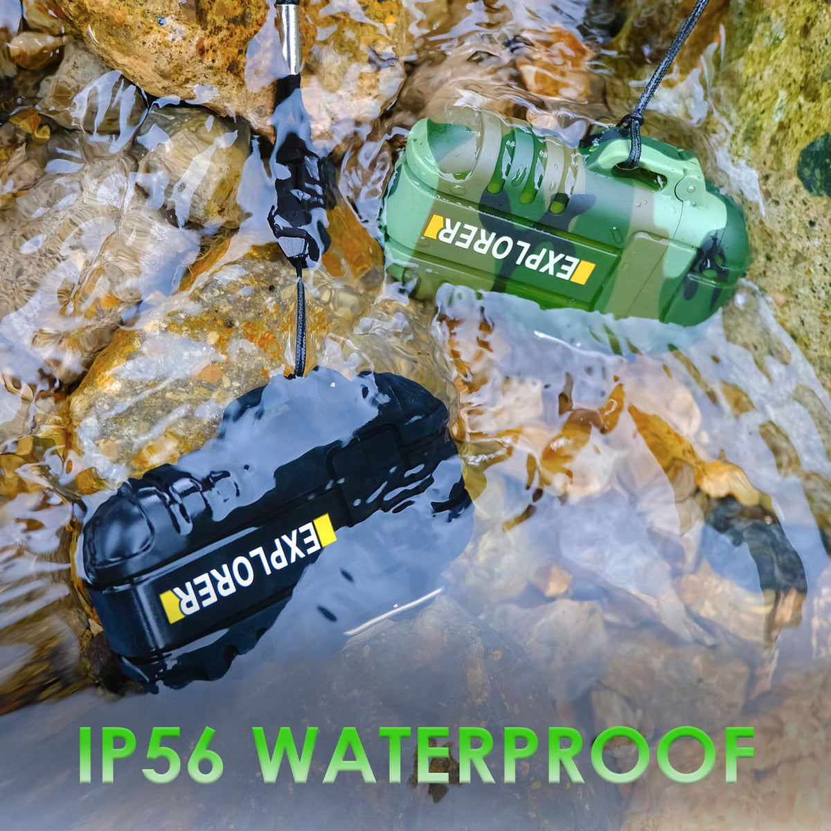 Laffizz Waterproof Outdoor Lighter, Dual Arc or Butane Torch