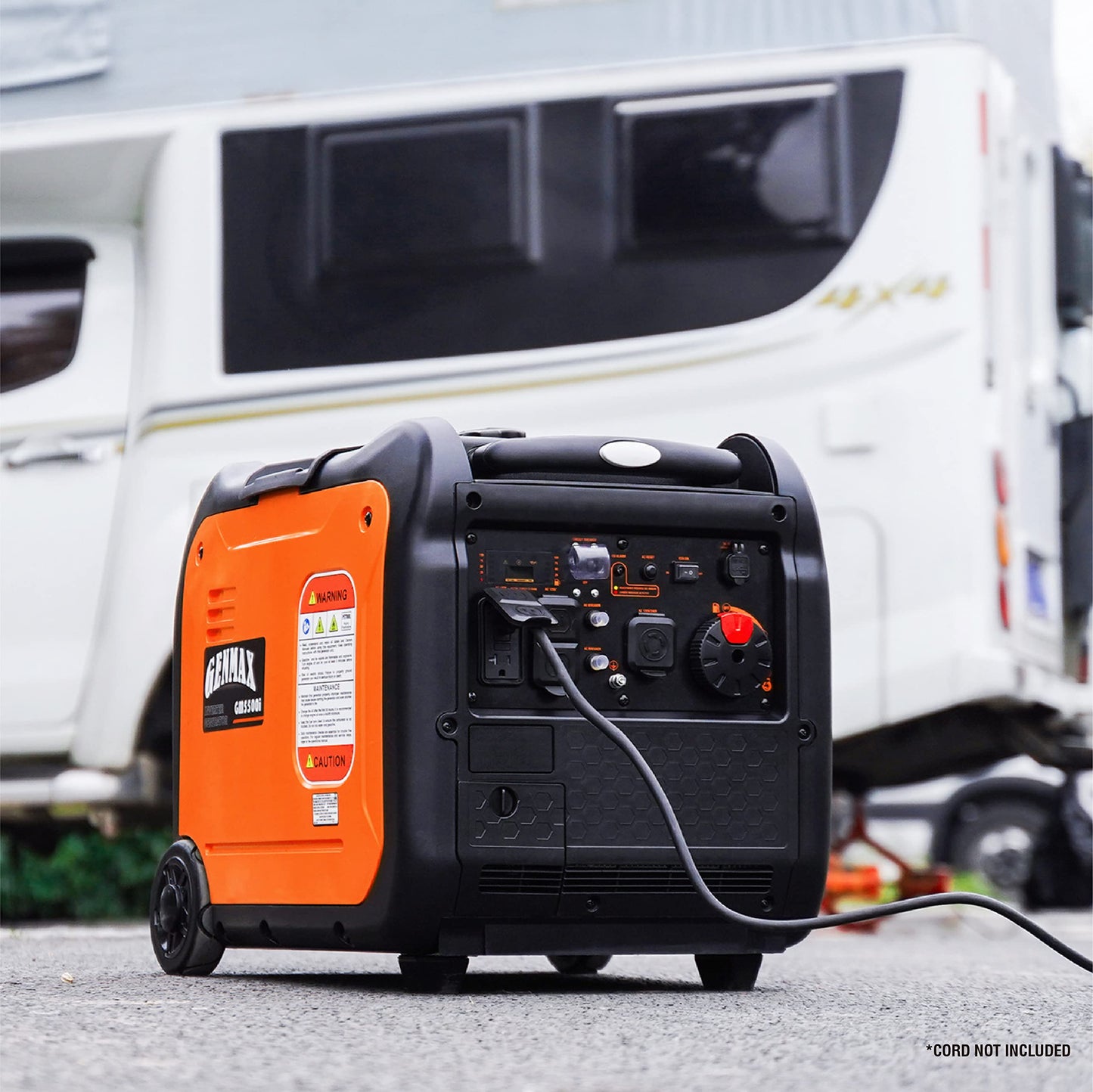 GENMAX Generator，EPA Compliant, Eco-Mode Feature, Ultra Lightweight for Backup Home Use & Camping