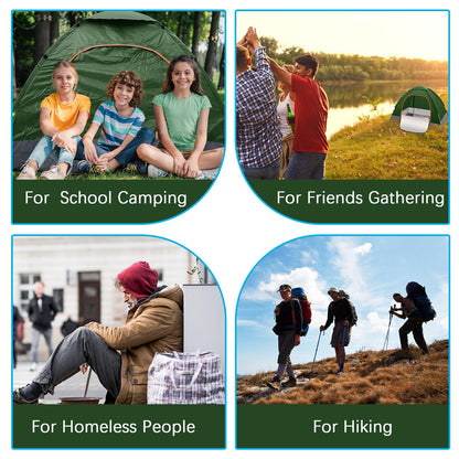 Bulk Pop-Up Camping Tents, 5, 10 or 15 Pack