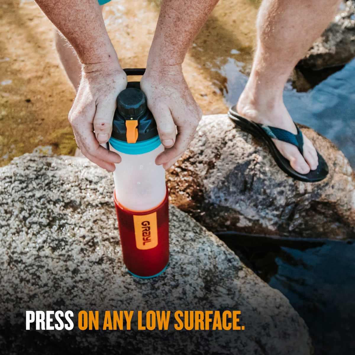 GRAYL GeoPress 24 oz Water Purifier Bottle