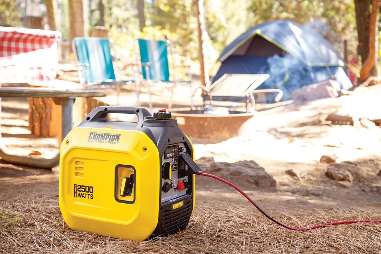Champion Power Equipment 2500-Watt Ultralight Portable Inverter Generator with Quiet Technology and 3 Year Warranty