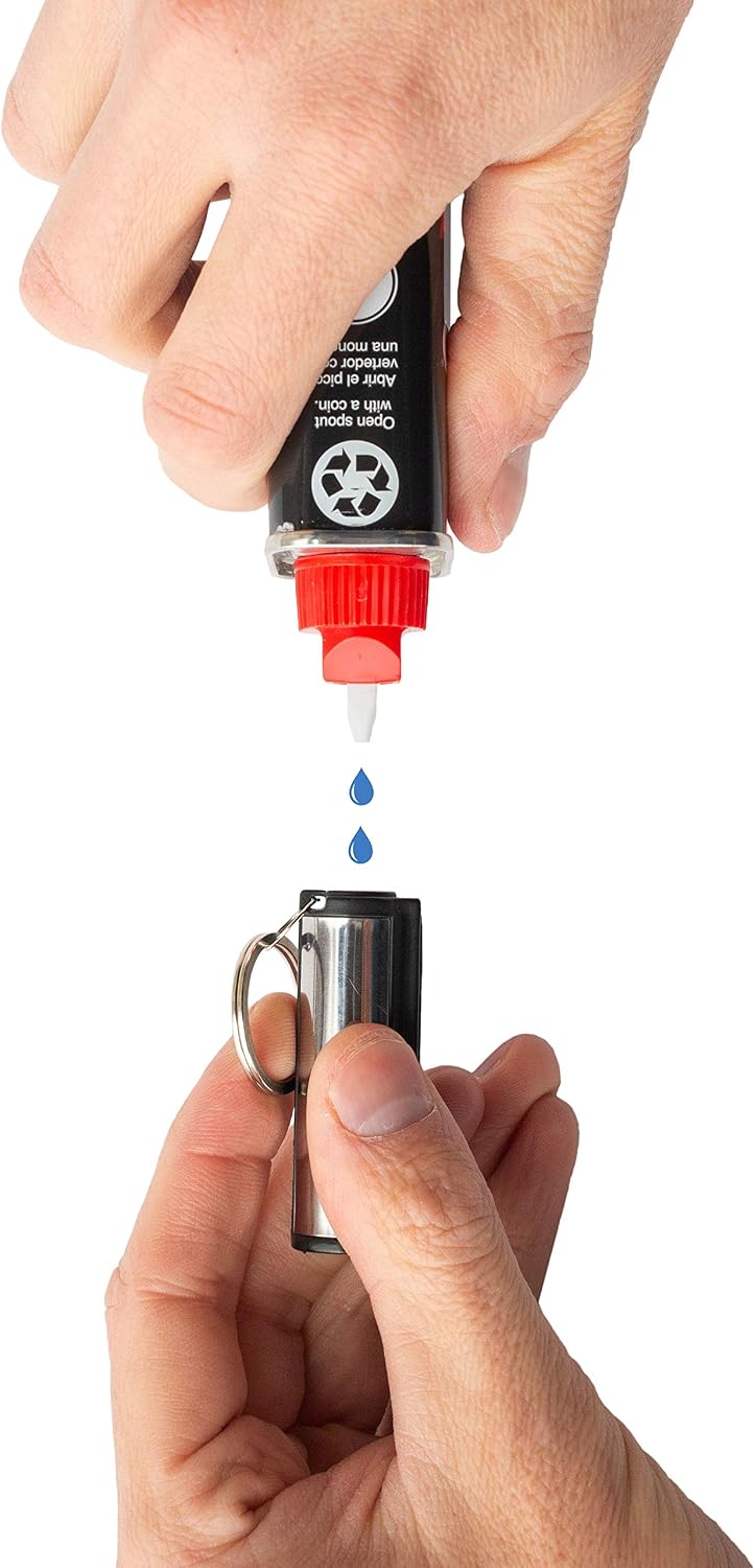 Permanent Match Fire Starter Keychain, Pack of 5