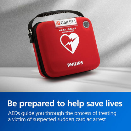 Philips HeartStart OnSite AED Defibrillator, Slim Carry Case M5066A-C02