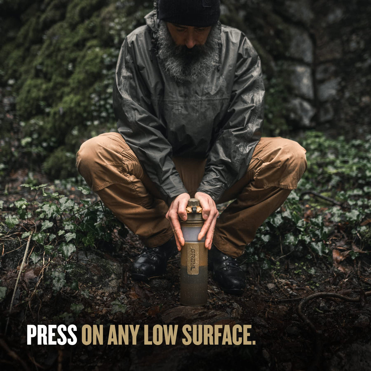 GRAYL GeoPress 24 oz Water Purifier Bottle