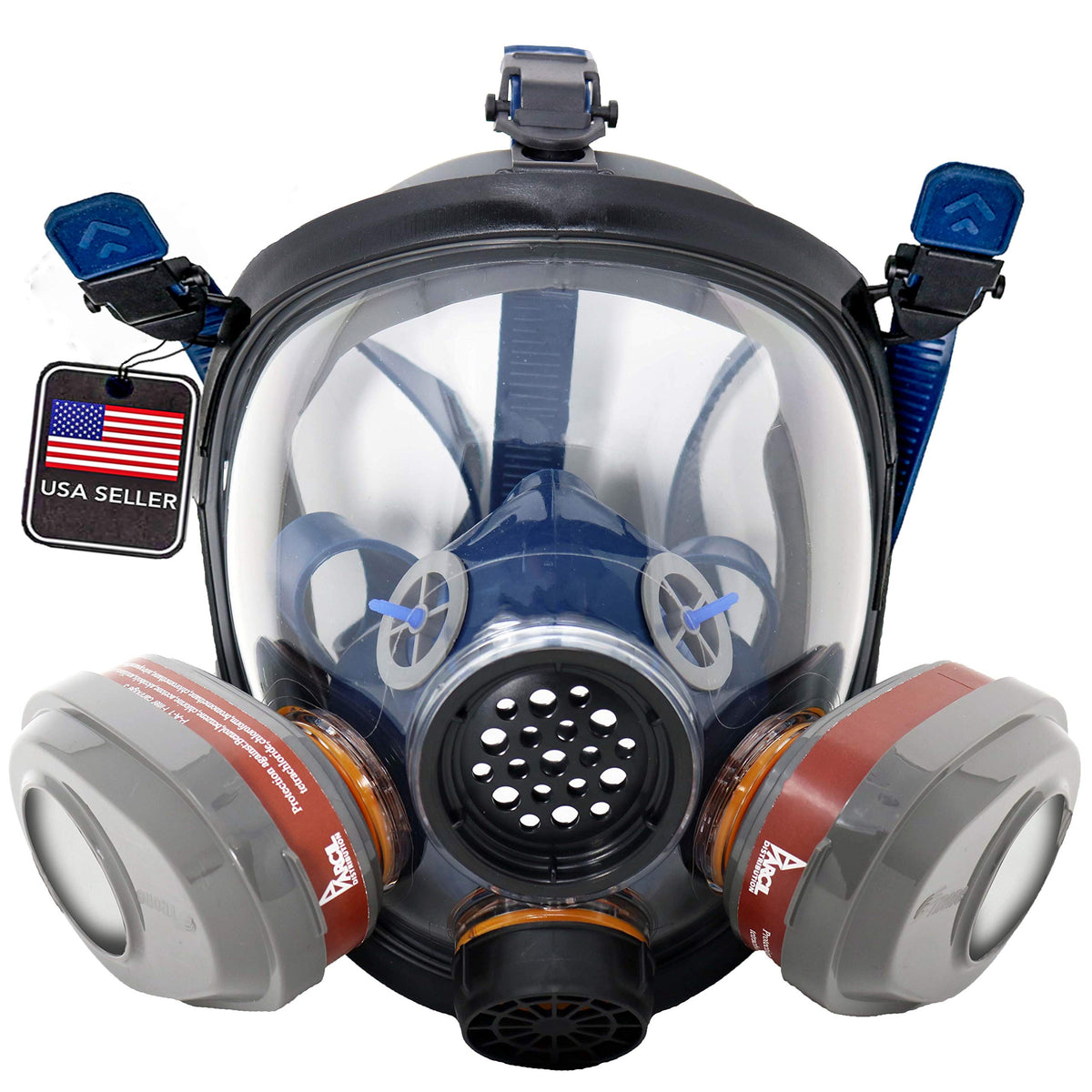 Parcil Distribution Full-Face Respirator and Filter Options