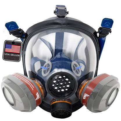 Parcil Distribution Full-Face Respirator and Filter Options