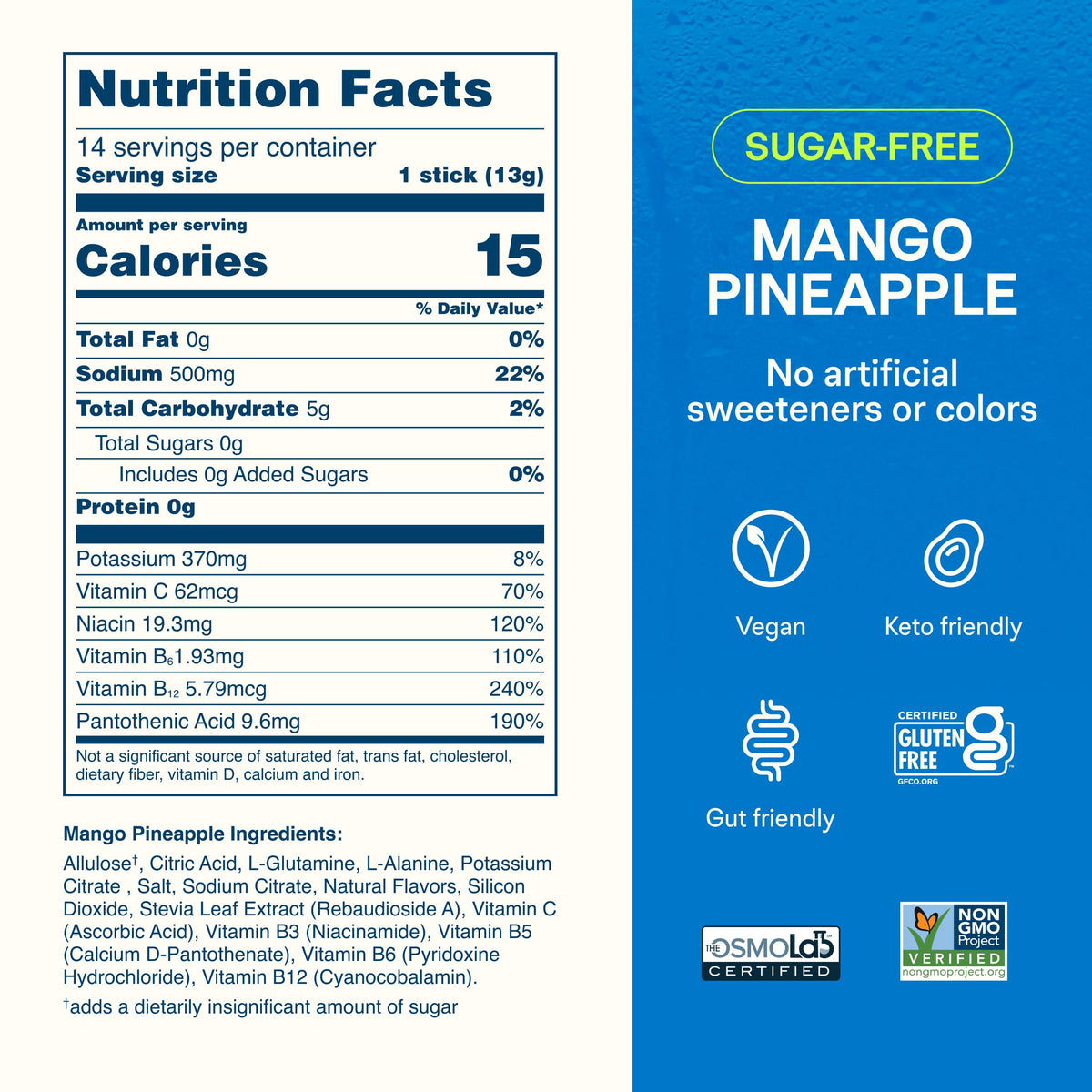 Liquid I.V. Sugar Free Electrolytes, Strawberry Watermelon, 14 Count