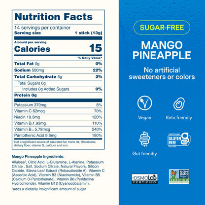 Liquid I.V. Sugar Free Electrolytes, Strawberry Watermelon, 14 Count