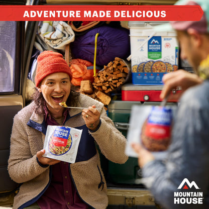 Mountain House Emergency Meal Assortment Kits, Freeze-Dried Survival Food Kit for Disaster Preparedness & Long-Term Storage, 30-Year Shelf Life