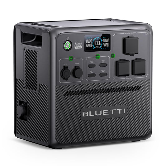 BLUETTI AC180 Portable Power Station, 1152Wh, 1800W (2700W Peak), Solar Generator