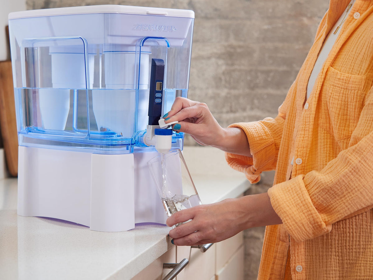 ZeroWater 10-Cup Pitcher Water Filter Removes PFOA/PFAS