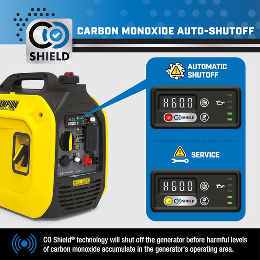 Champion Power Equipment 2500-Watt Ultralight Portable Inverter Generator with Quiet Technology and 3 Year Warranty