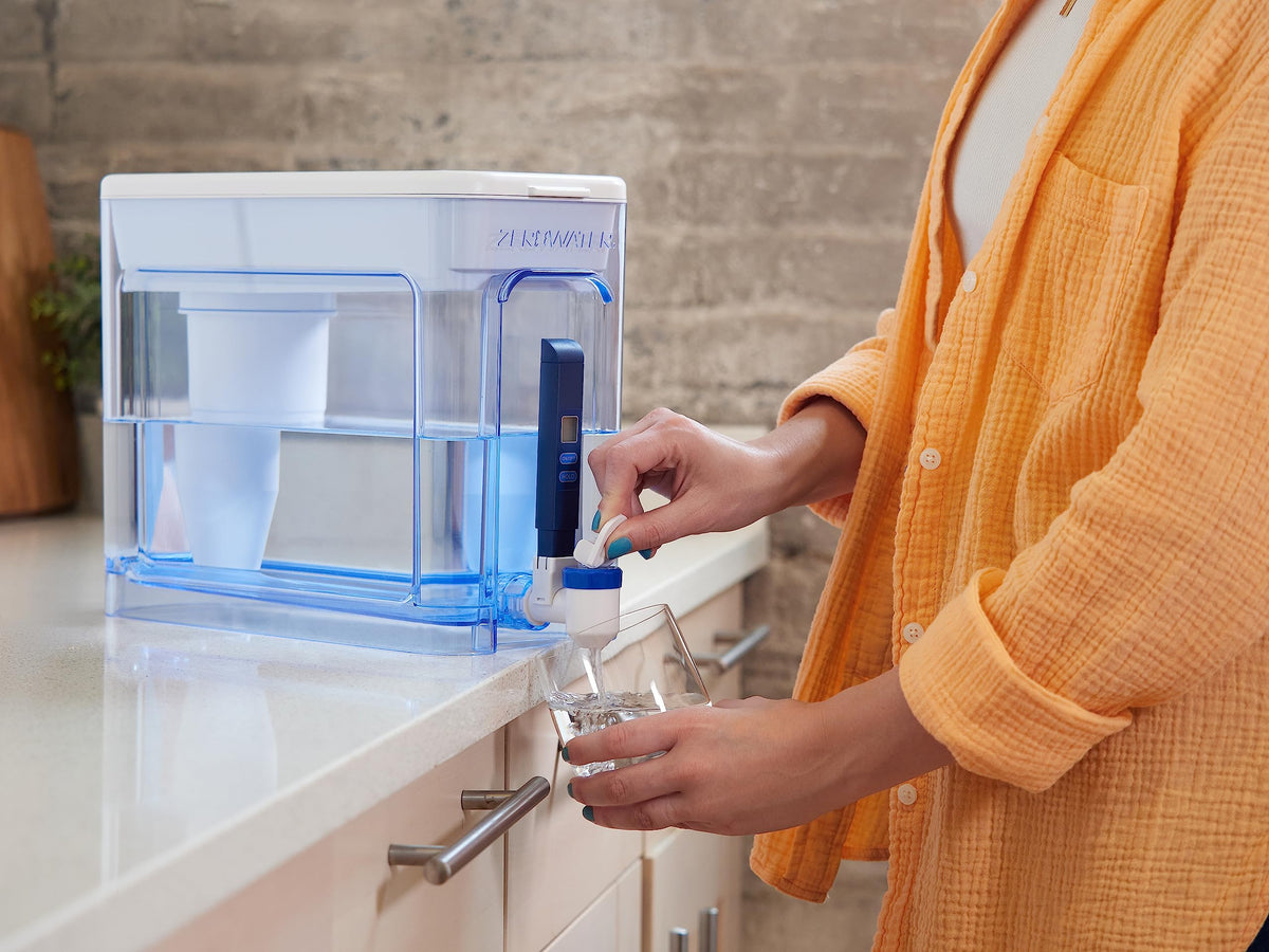 ZeroWater 10-Cup Pitcher Water Filter Removes PFOA/PFAS