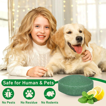 Pest Rodent Repellent,18 Pack Peppermint Oil Repellent for Mouse Rats Spider Roach Ant Squirrel Pest Control Indoor & Outdoor, Natural Mice Deterrent Replace Trap Poisoning Family & Pet Safe Green