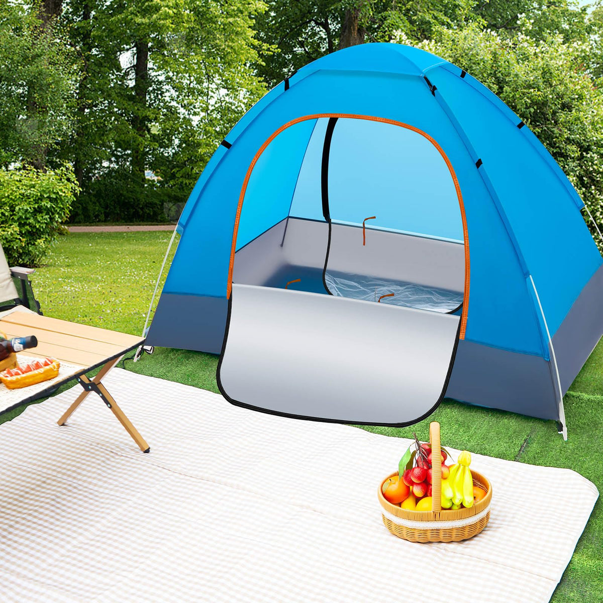 Bulk Pop-Up Camping Tents, 5, 10 or 15 Pack