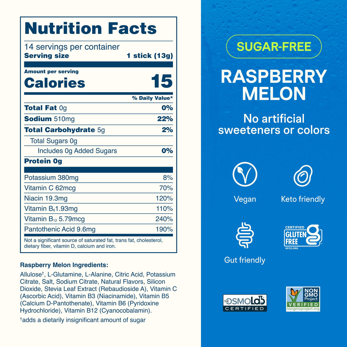 Liquid I.V. Sugar Free Electrolytes, Strawberry Watermelon, 14 Count