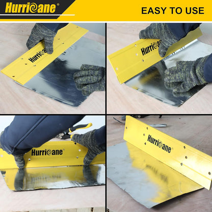HURRICANE 18-Inch Sheet-Metal Folding Tool, HVAC Metal Seamer with 3/8- & 1-Inch Folds