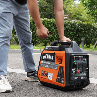 GENMAX Generator，EPA Compliant, Eco-Mode Feature, Ultra Lightweight for Backup Home Use & Camping