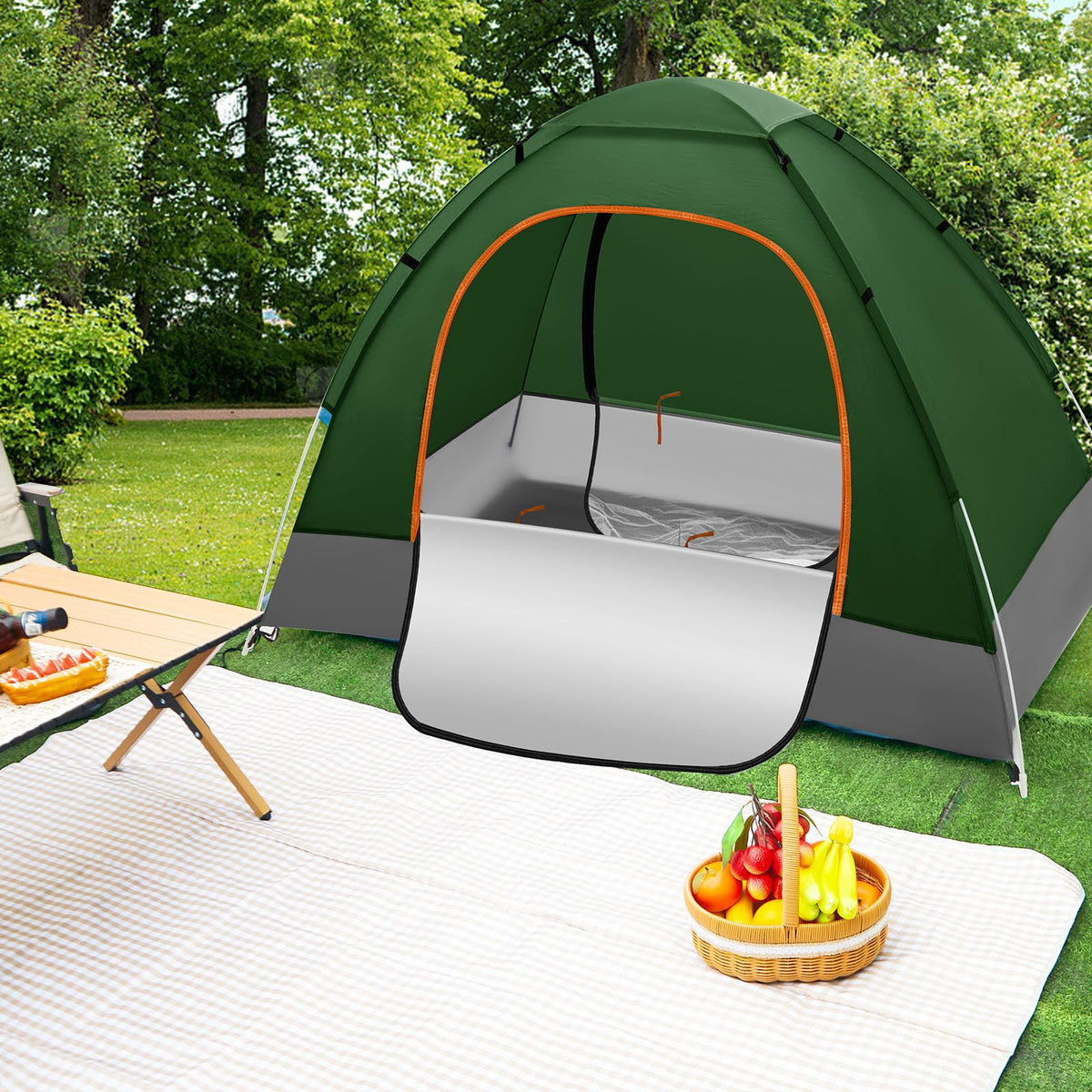 Bulk Pop-Up Camping Tents, 5, 10 or 15 Pack
