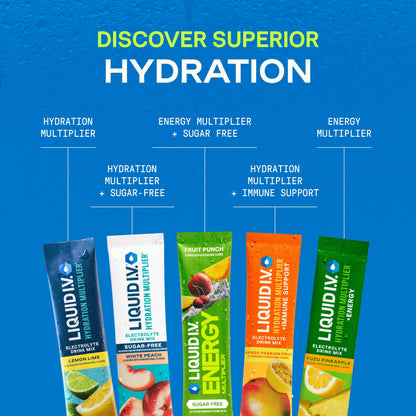 Liquid I.V. Sugar Free Electrolytes, Strawberry Watermelon, 14 Count