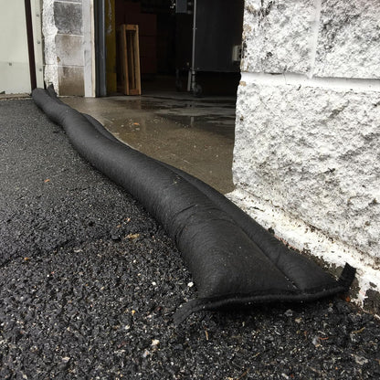 Quick Dam Grab & Go Flood Kit includes 5- 10ft Flood Barriers in Bucket