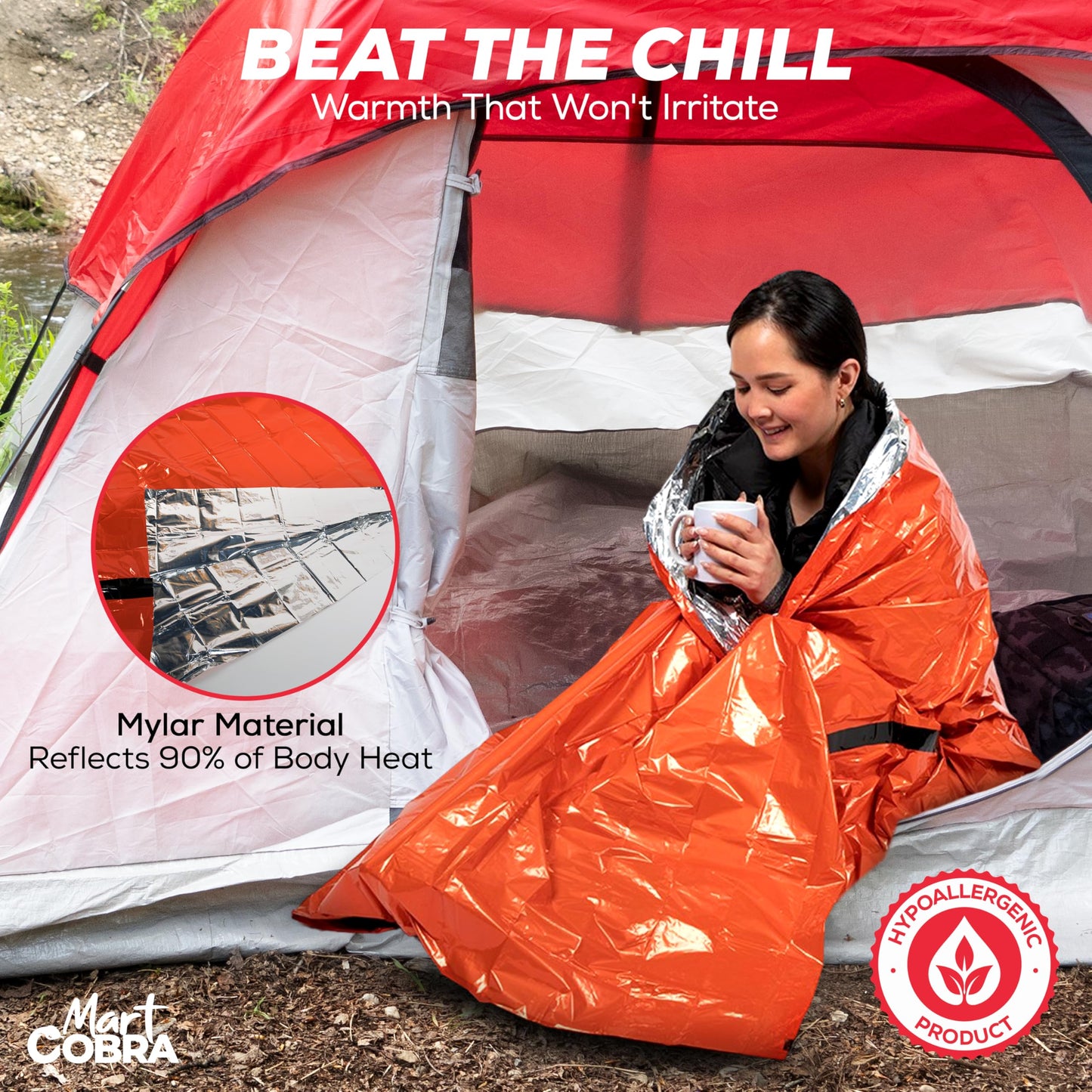 Emergency Sleeping Bag for Survival Gear and Supplies Life Bivy Sack Waterproof Mylar Emergency Blankets for Survival Kit Car Camping Gear Hiking Tac Bivvy Go Bags Supplies Sleep Sacks Shelter
