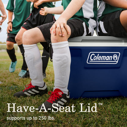 Coleman Classic Series Insulated Portable Cooler, Leak-Resistant Outdoor Hard Cooler Keeps Ice up to 5 Days, 52/70/120/150 Quart