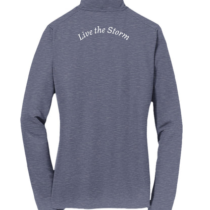 True Navy Hthr - LST407 - BACK