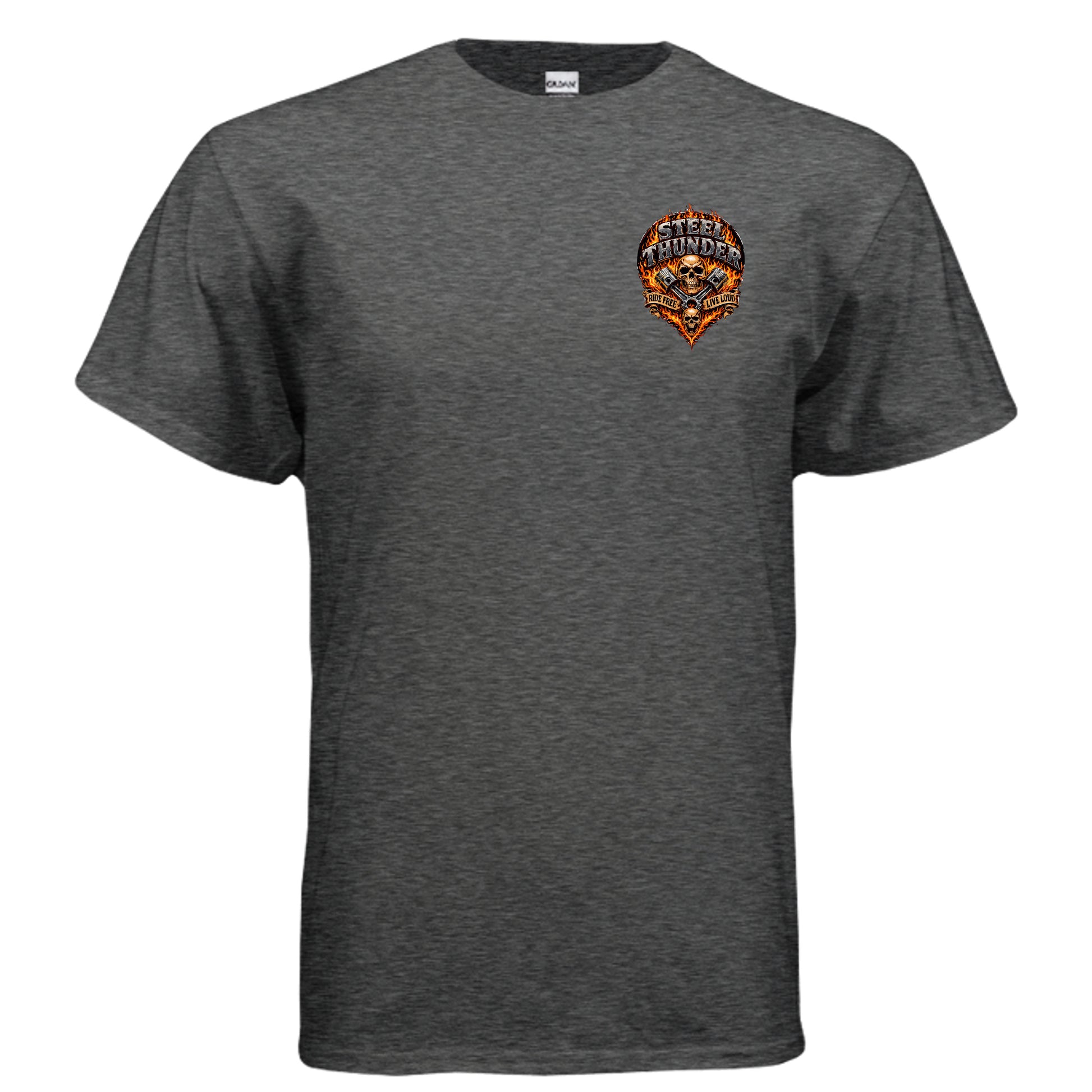 DARK HEATHER - G200 - FRONT