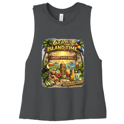 DARK GRY HEATHER - 6682 - FRONT