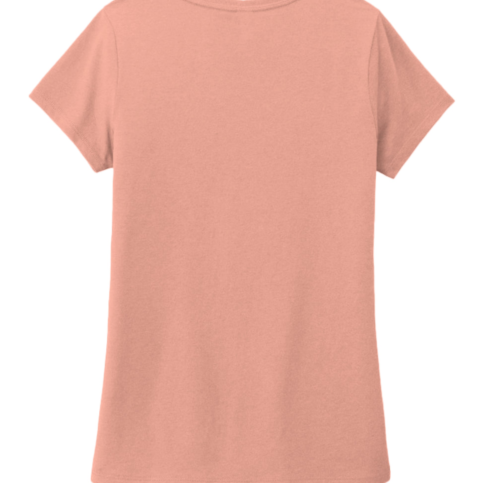 Heathered Dusty Peach - DM1350L - BACK