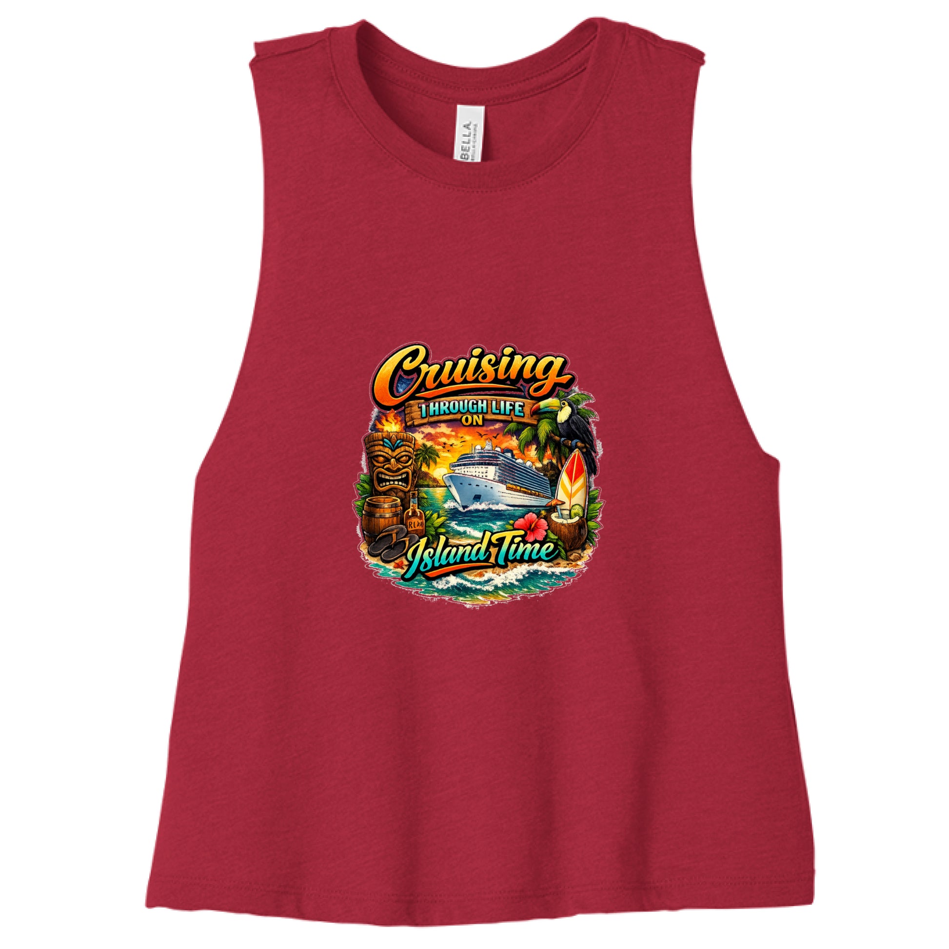Heather Red - 6682 - FRONT